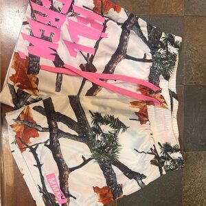 Kill Crew Pink and Camouflage Athletic Shorts